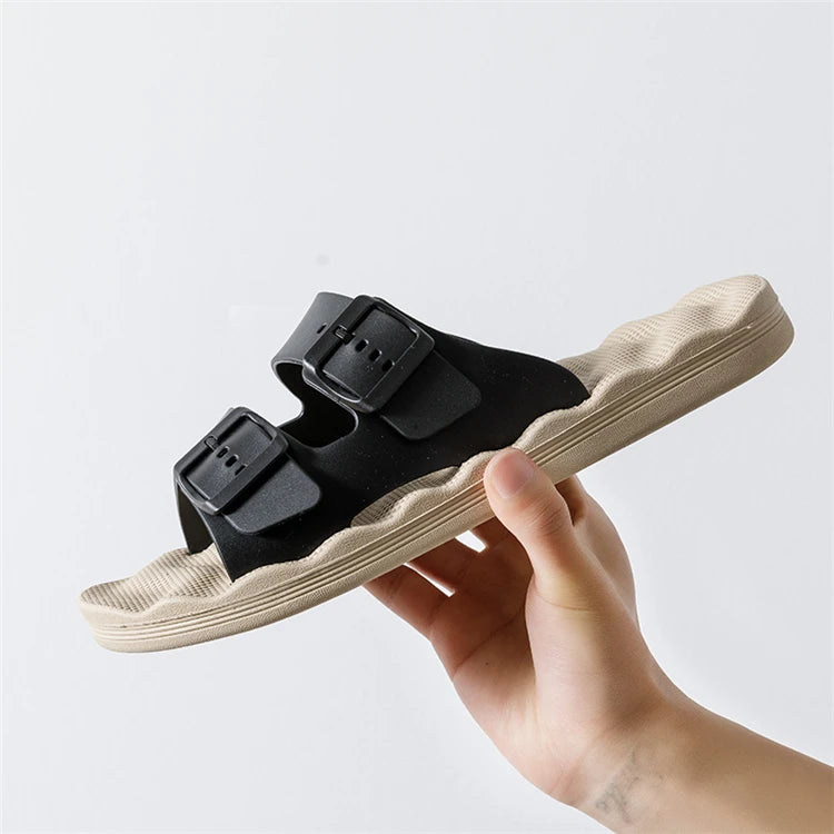 Comfortable Adjustable Men's Summer Slippers | Lightweight Beach Sandals