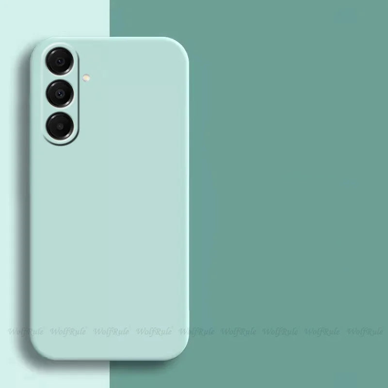 Shockproof Liquid Silicone Case for Samsung Galaxy A17 | Soft & Durable