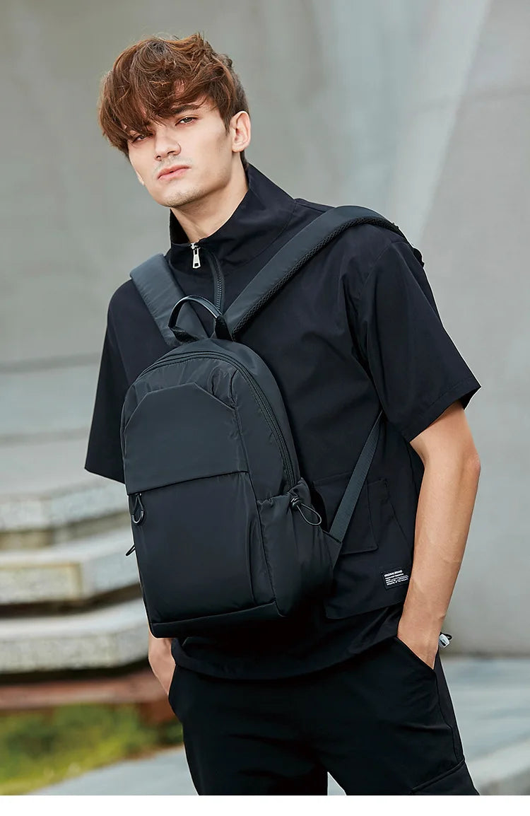 Stylish Small Men's Backpack for School & Outdoor Adventures