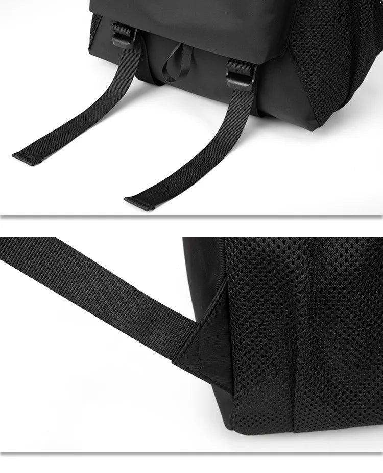 Functional Large Capacity Men's Backpack for Travel and School