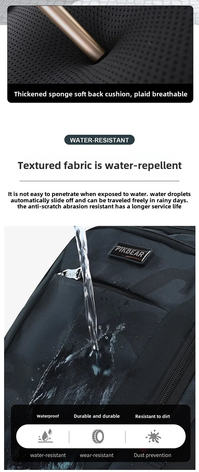 Camouflage School Backpack for Teens | Waterproof Student Bag