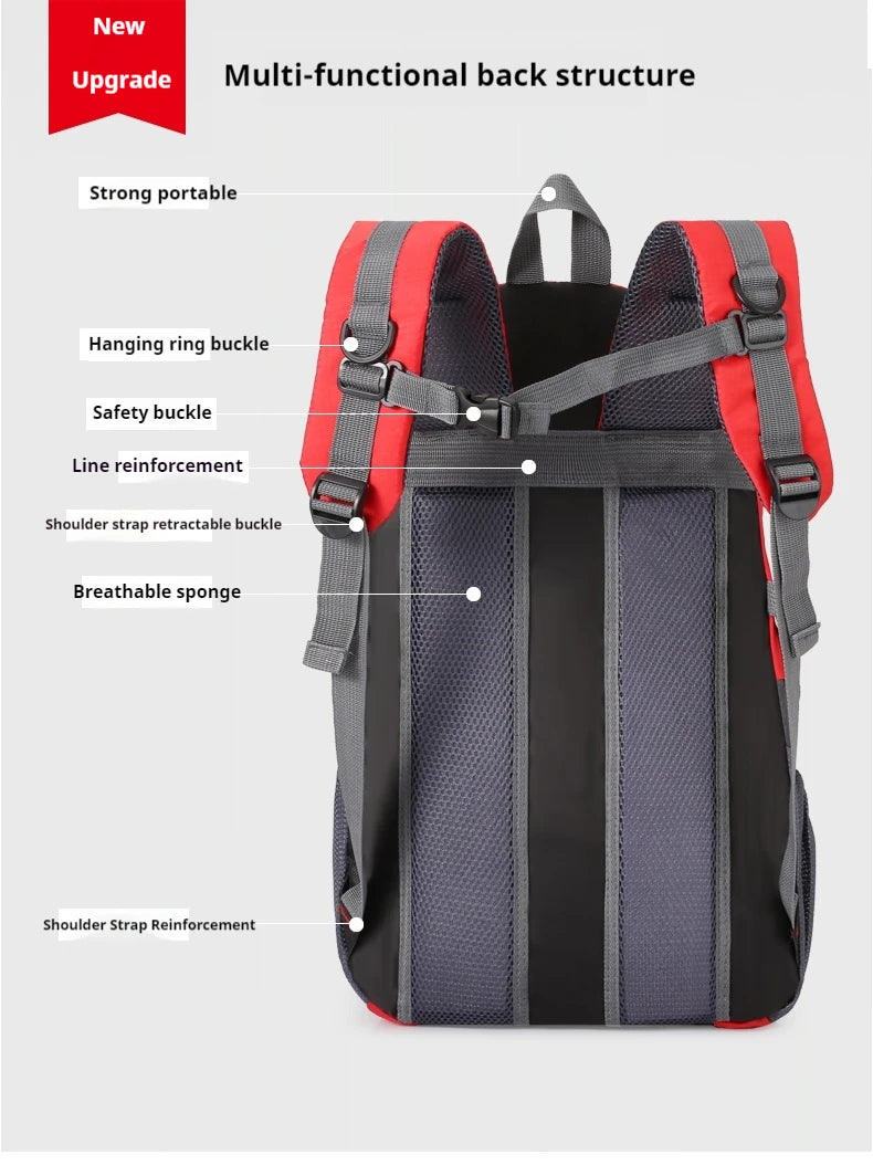 Big Capacity Outdoor Travel Backpack | Perfect for Climbers & Explorers