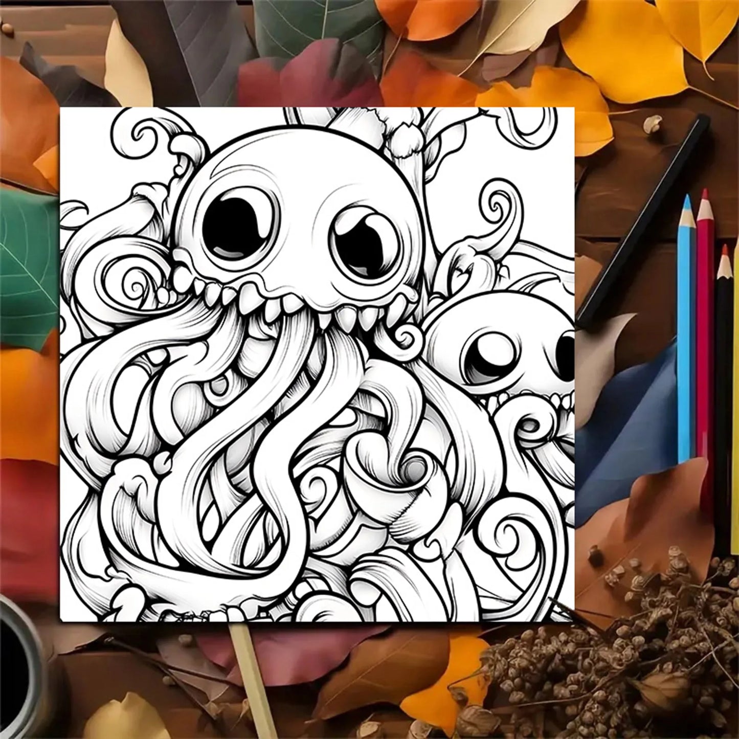 Adult Joint Graffiti Colouring Book | Creative Stress Relief