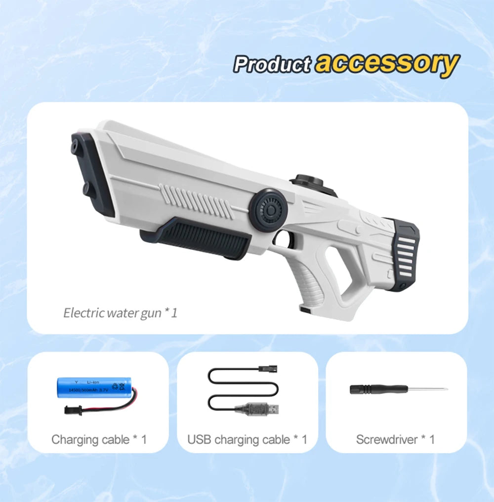 Electric Automatic Water Storage Spray Gun | Summer Fun