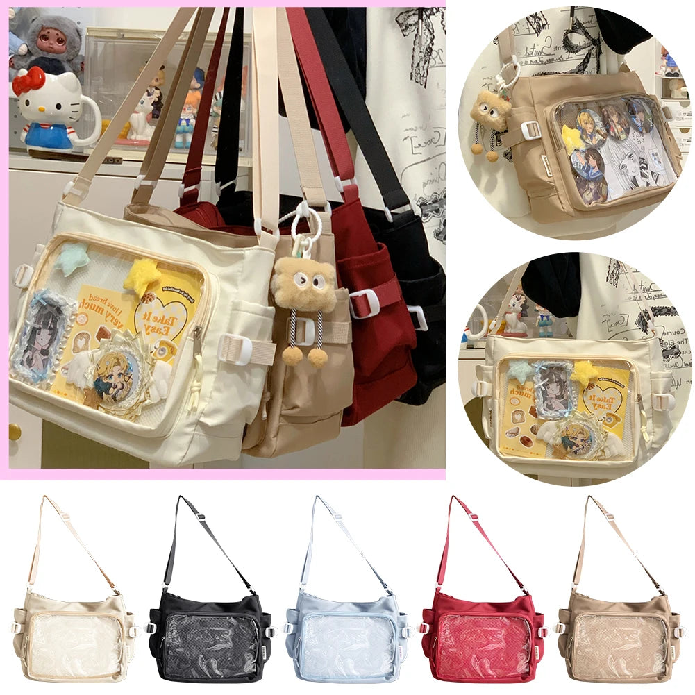 Cute Clear Kawaii Ita Bag | Stylish Crossbody Shoulder Bag