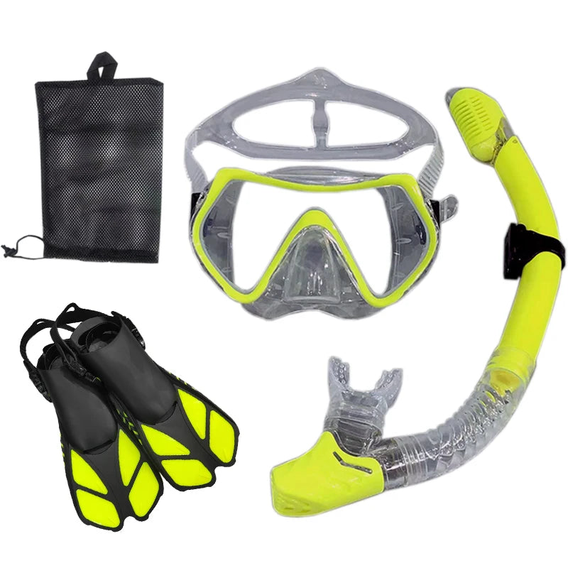 Universal Snorkel Diving Mask & Goggles Set for Ultimate Underwater Fun