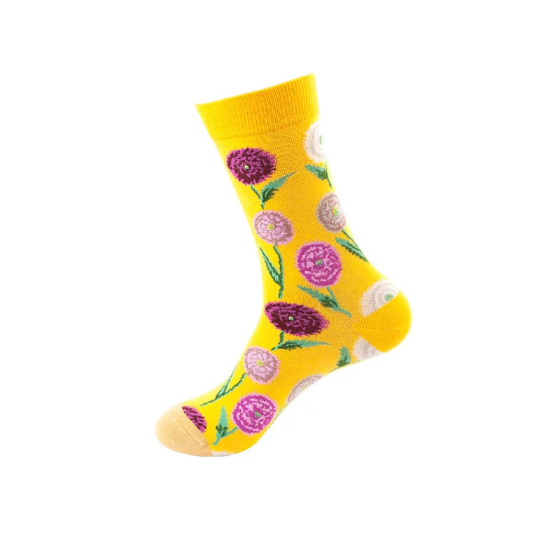 Unisex Combed Cotton Hip Hop Socks | Trendy & Fun Fashion