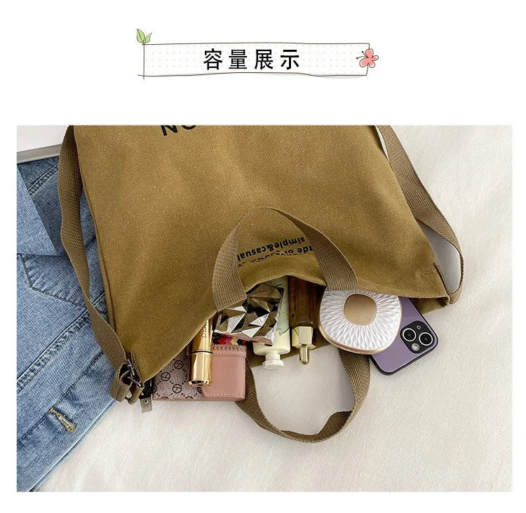 Trendy Urban Canvas Messenger Bags for Men & Women | Large Capacity