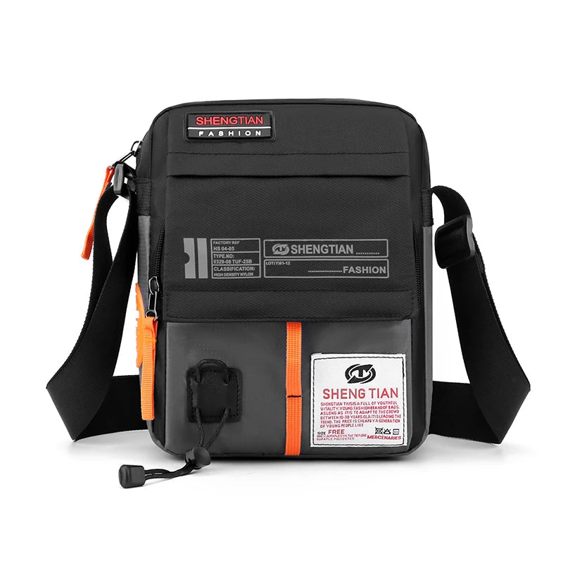 Waterproof Anti-Theft Sling Bag | Multi-Pocket Messenger for Travel