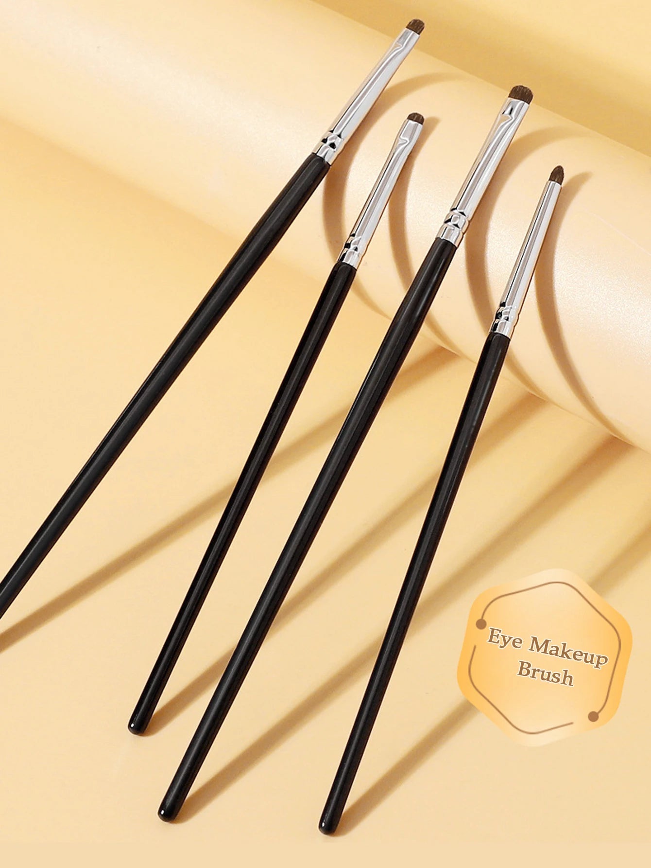 4-Piece Precision Eye Makeup Brush Set | Flawless Eye Looks