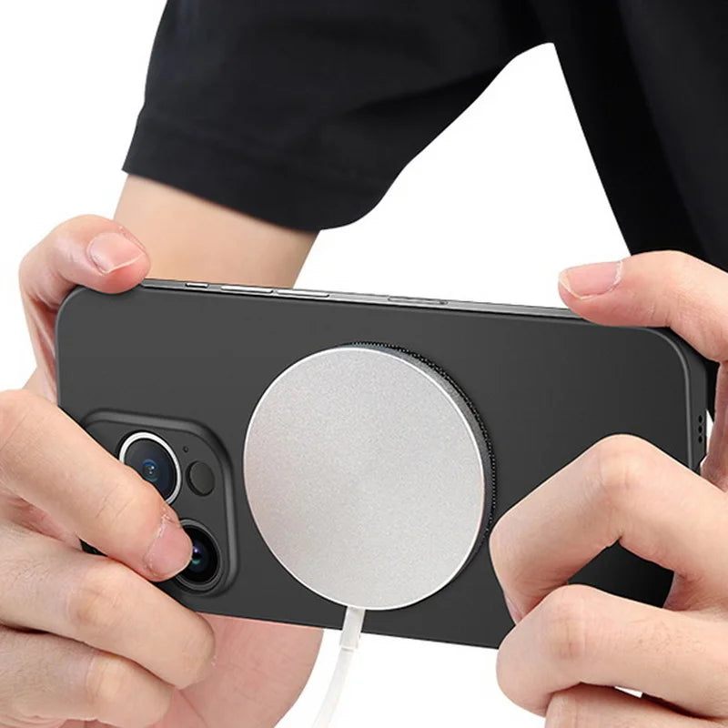 Ultra Slim Magnetic Case for iPhone | Frameless Matte Cover