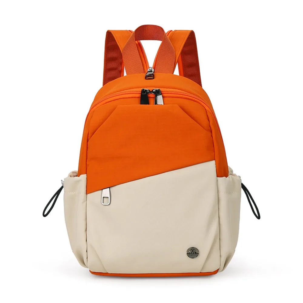 High-Capacity Women's Nylon Backpack | Lightweight Casual Schoolbag