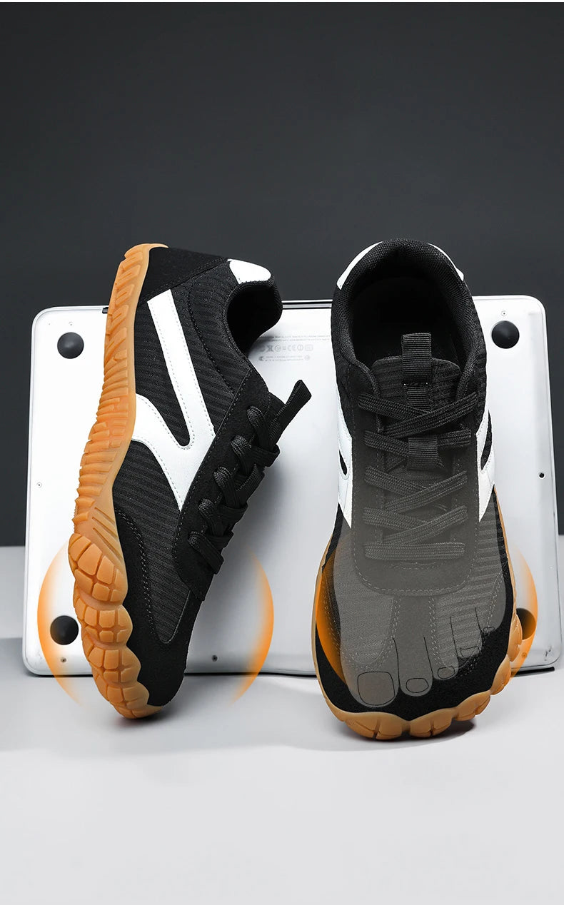 Wide Toe Barefoot Shoes Summer New Mens Womens Zero Drop Minimalist Sneakers Retro Outdoor Non Slip Walking Shoes Casual Sneaker