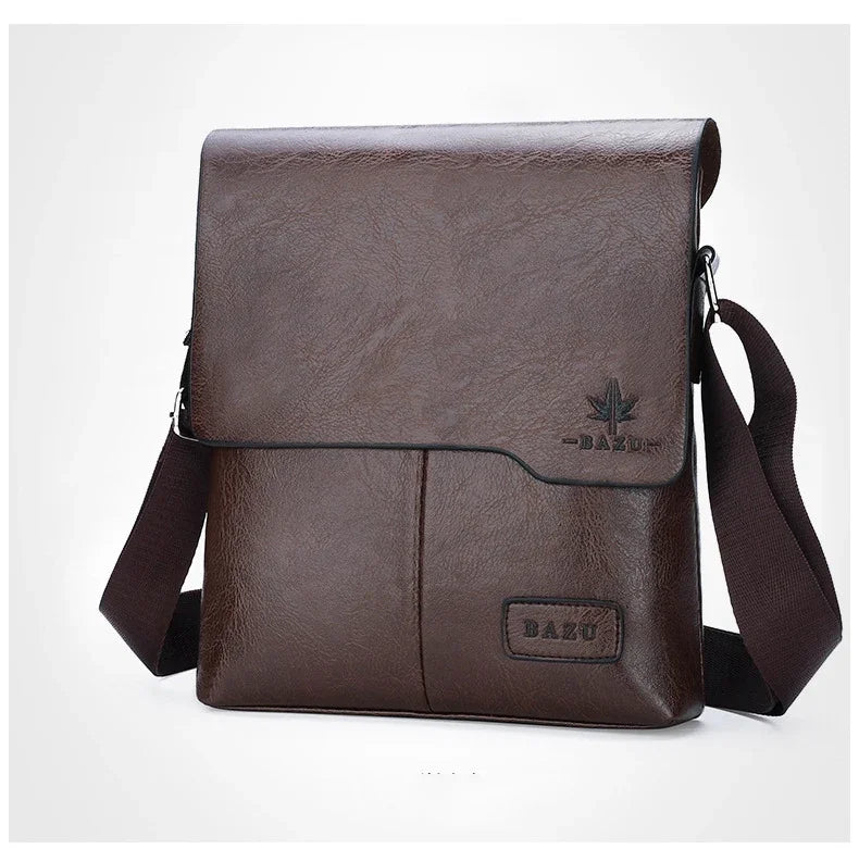 Luxury Vintage Leather Messenger Bags for Men | Stylish Shoulder Bag