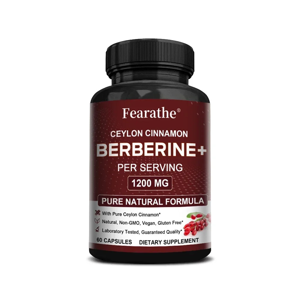 Ceylon Cinnamon & Berberine Capsules | Heart, Joint & Brain Support