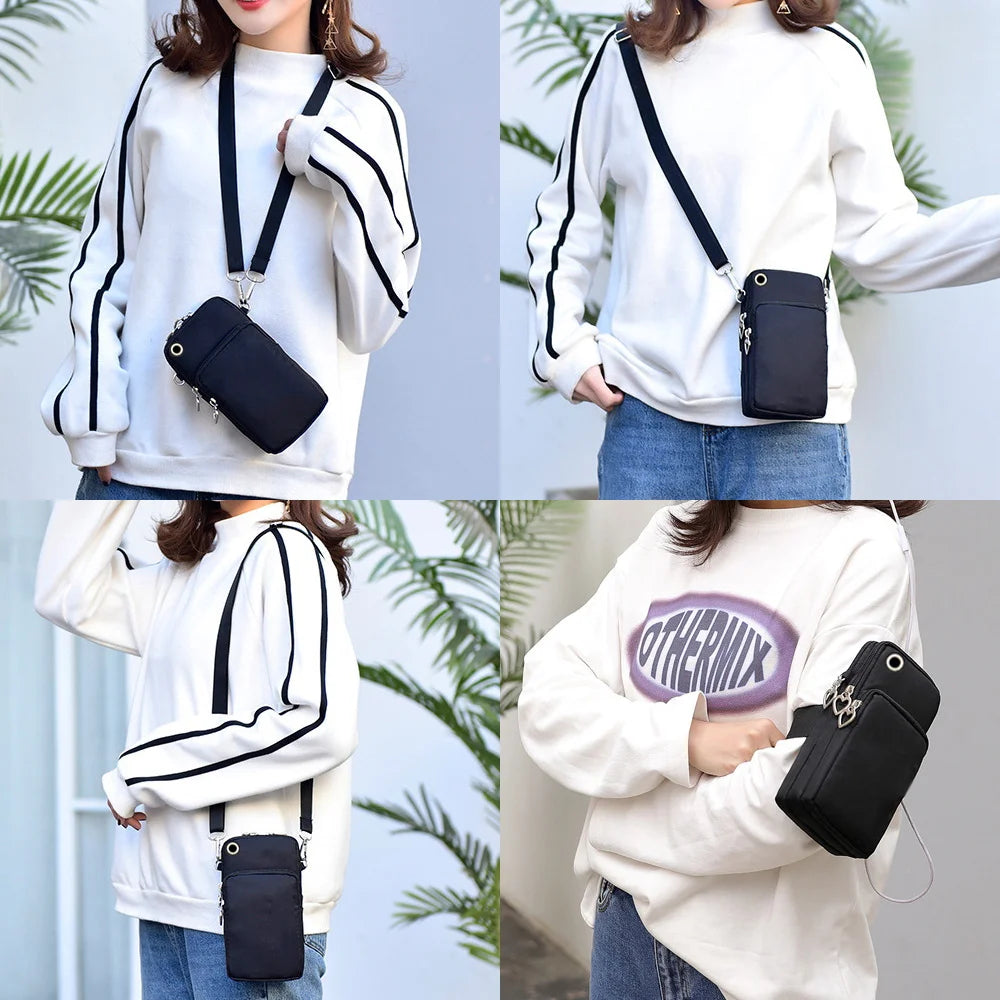 Cartoon Cat Crossbody Bag | Cute Women's Anime Shoulder Purse