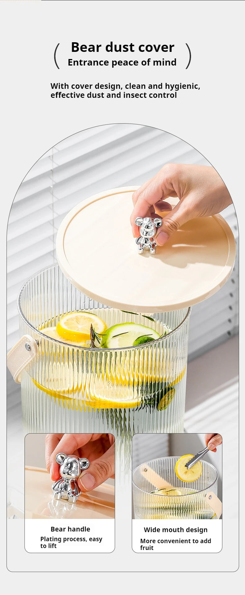 Cold Water Kettle with Faucet | Ultimate Beverage Dispenser