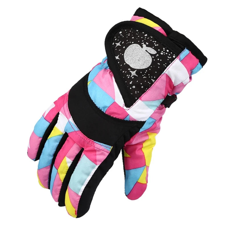 Winter Warm Snowboarding Ski Gloves for Kids | Waterproof & Breathable