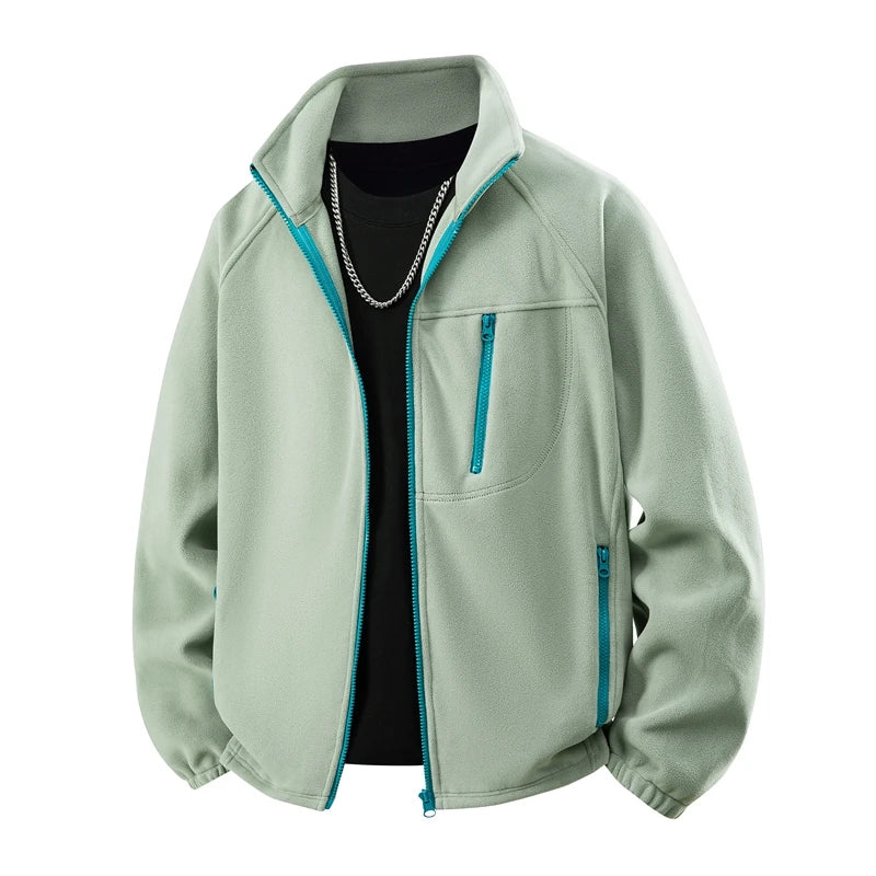 Lightweight Waterproof Fleece Jacket for Outdoor Adventures