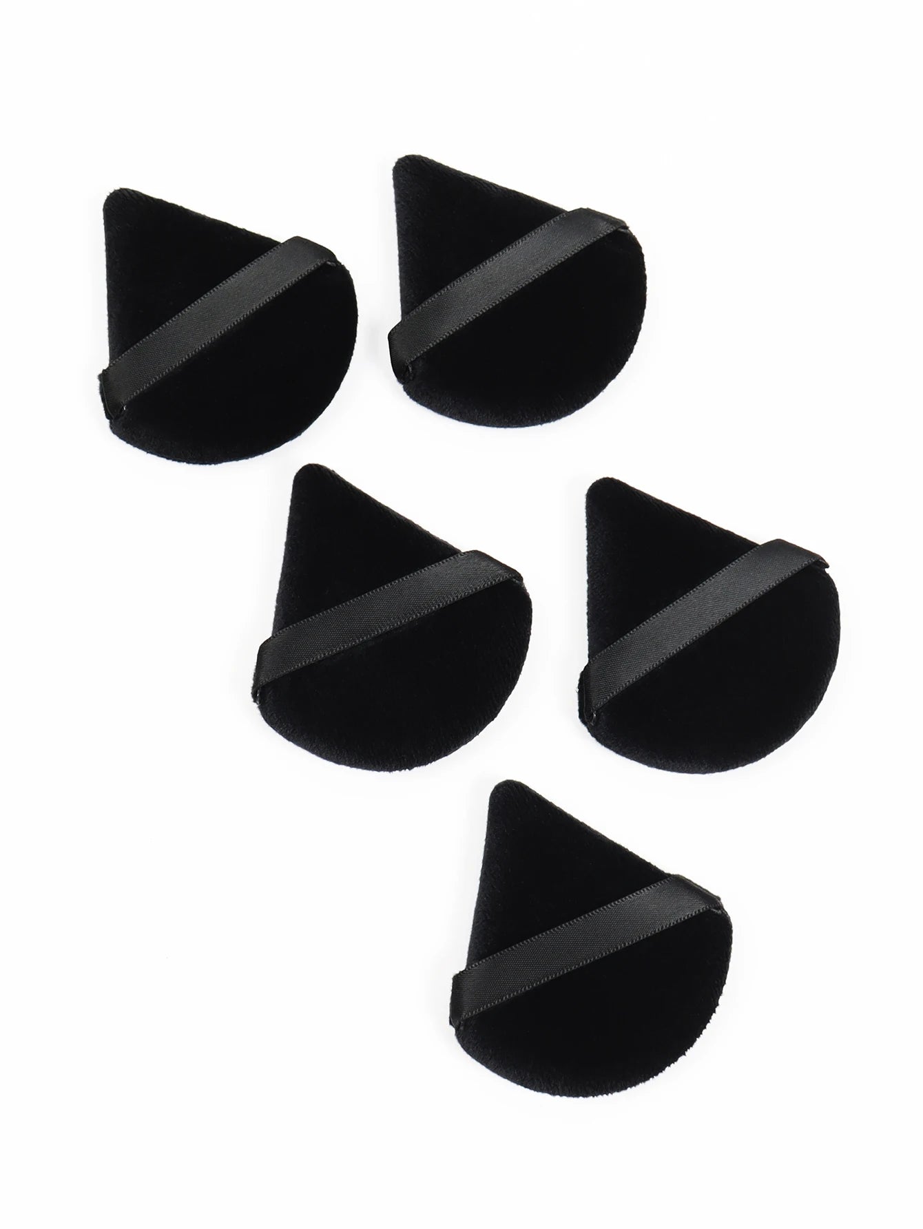 Soft Velvet Triangle Powder Puff Set | Flawless Makeup Tool
