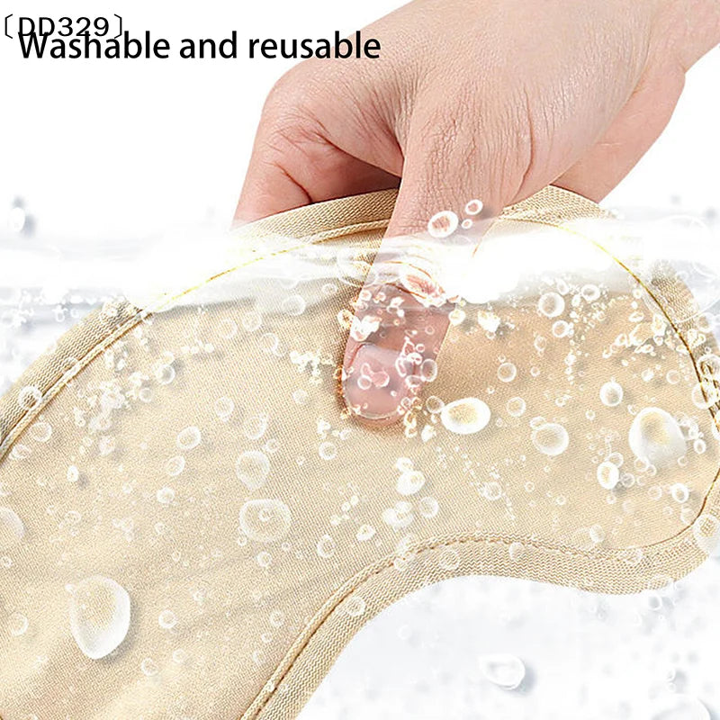 Organic Castor Oil Eye Mask | Reusable Comfort with Adjustable Fit