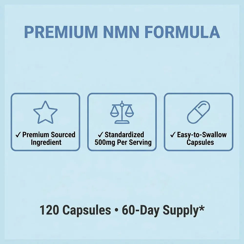 Nicotinamide Mononucleotide Capsules | Anti-Aging Skin Support