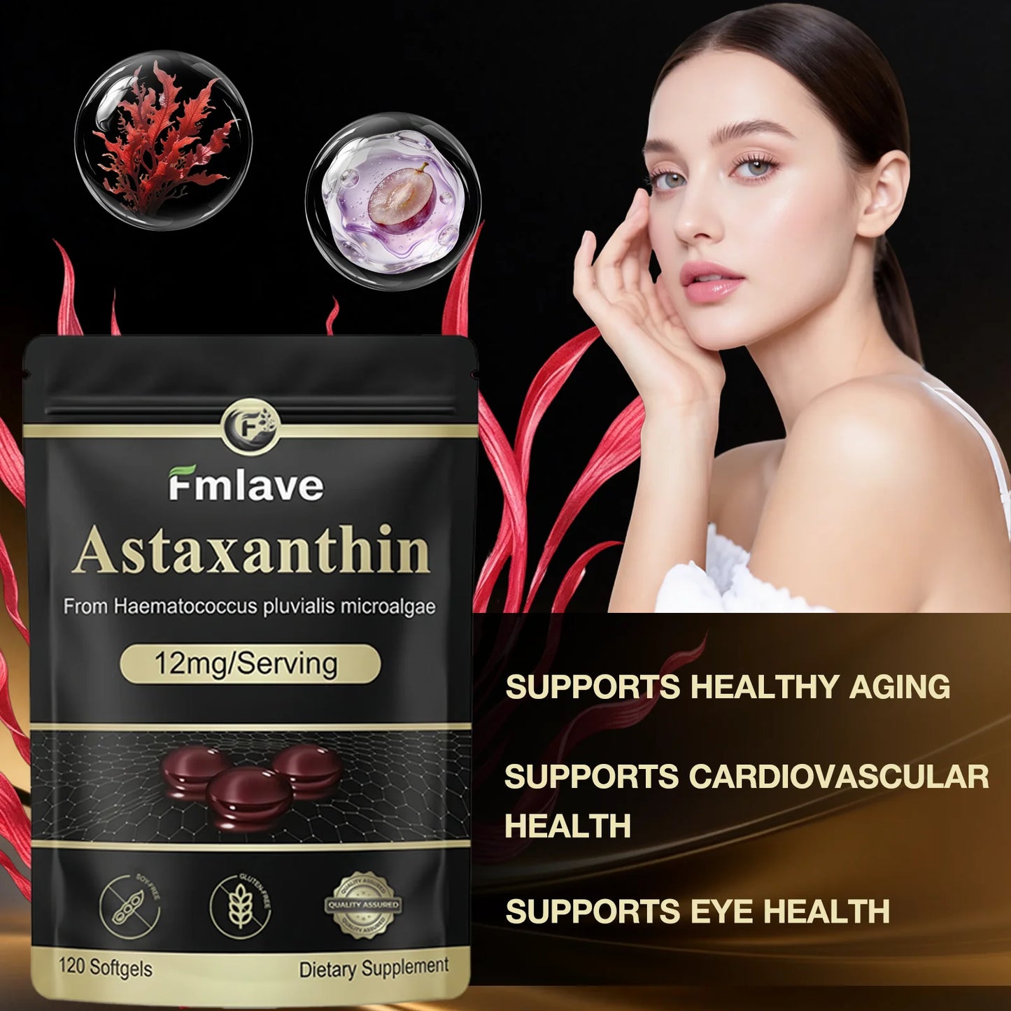 Premium Astaxanthin Supplement | Natural Antioxidant for Health
