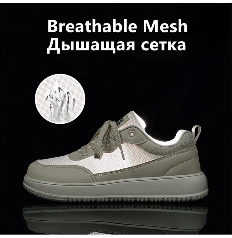 Men's Casual Wide Toe Shoes | Breathable and Comfortable Sneakers