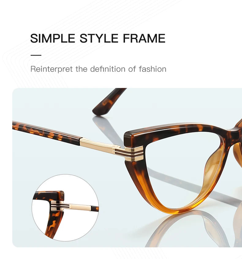 Chic Cat Eye Anti-Blue Light Reading Glasses for Women