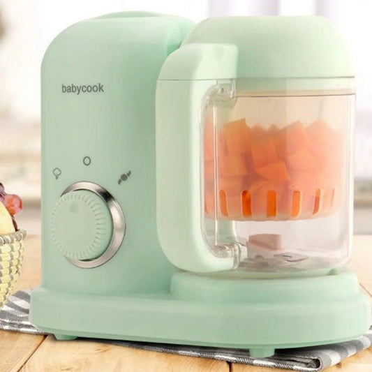 Máquina de alimentos para bebés 4 en 1 | Versátil vaporizador, licuadora y moledora