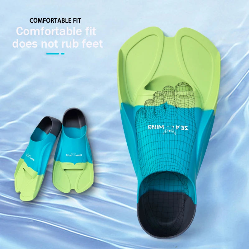 Professional Diving Equipment | Silica Gel Short Flippers for All