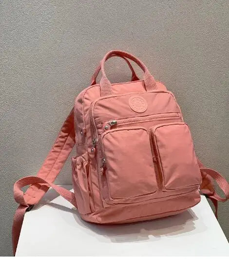 Stylish Multi-Pocket Waterproof Backpack for Women | Travel & School
