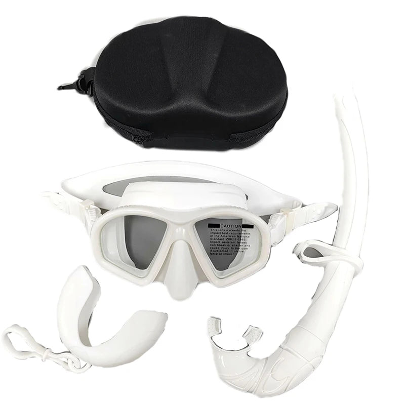Foldable J-Type Diving Mask with Camera Mount | Snorkeling Set