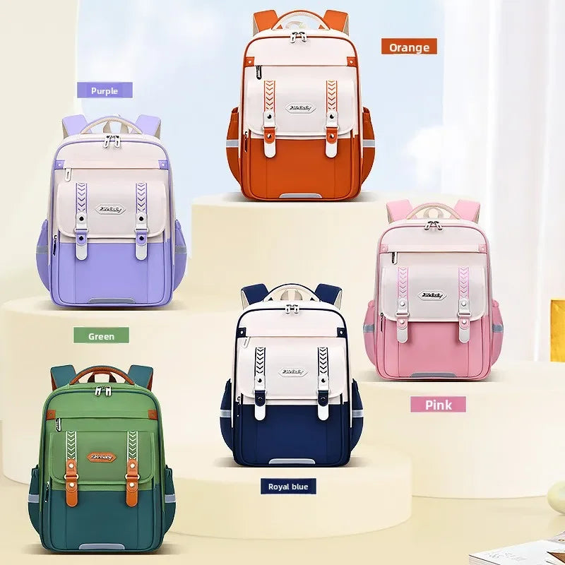 Waterproof Boys Spine Protection Schoolbag | Large Capacity Kids Bag