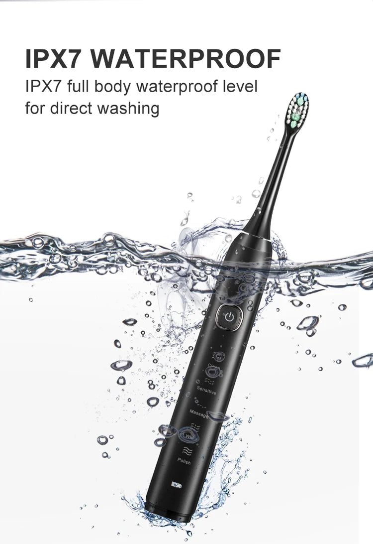 Smart Sonic Electric Toothbrush for Effective Teeth Whitening