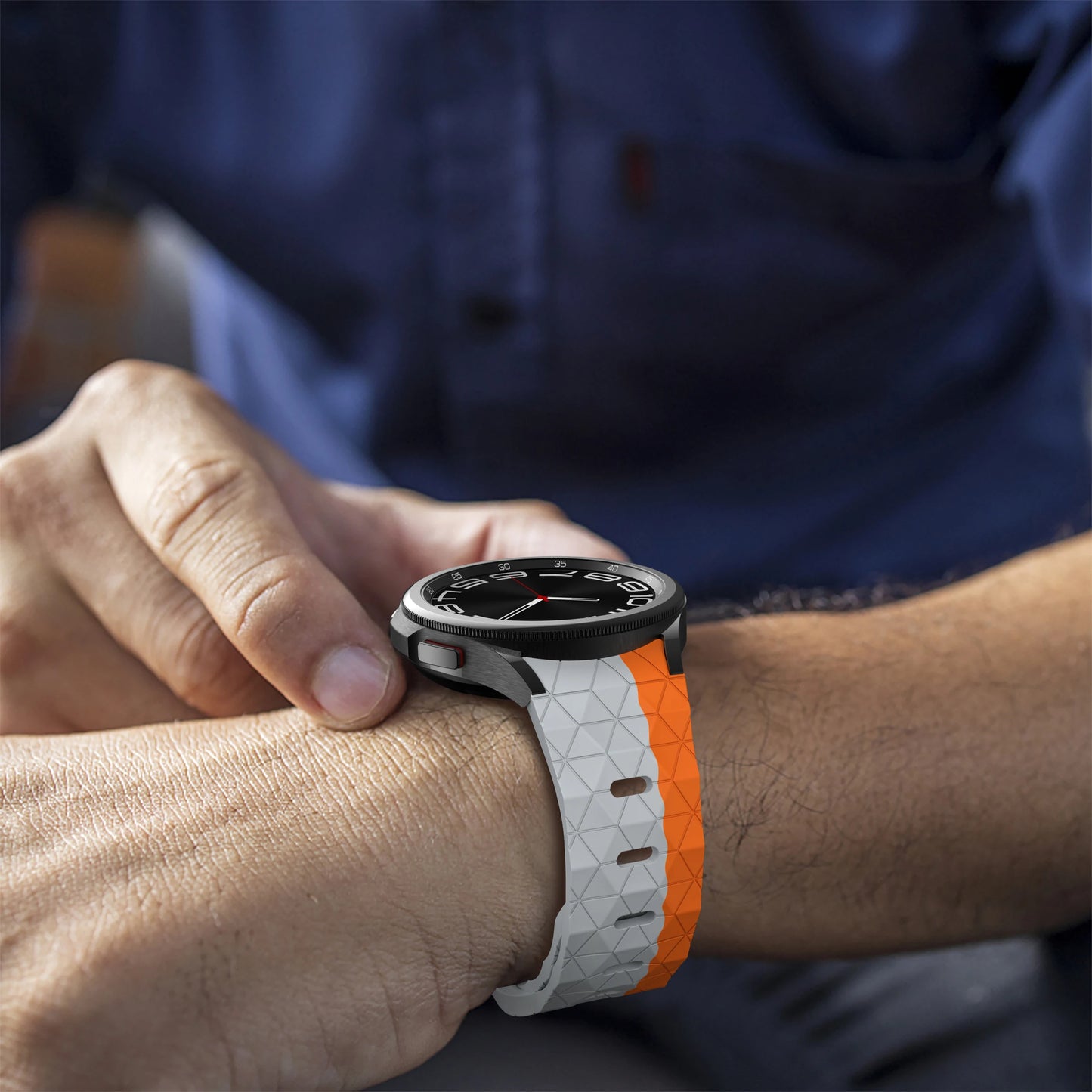 Stylish Silicone Sport Band for 20mm Watches | Comfortable Fit