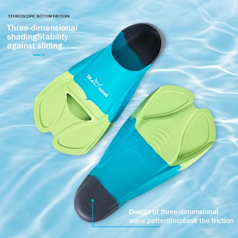 Professional Diving Equipment | Silica Gel Short Flippers for All