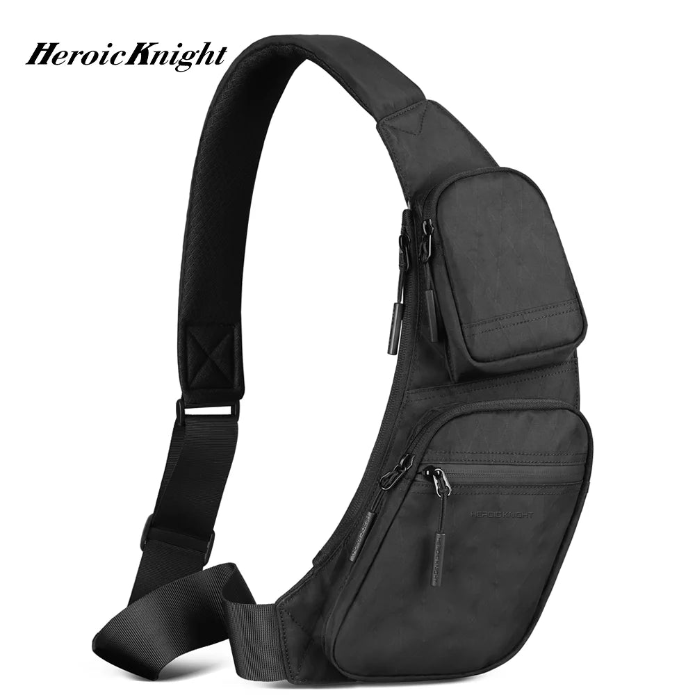 Durable Men's Sling Bag | Waterproof Crossbody & Waist Pack