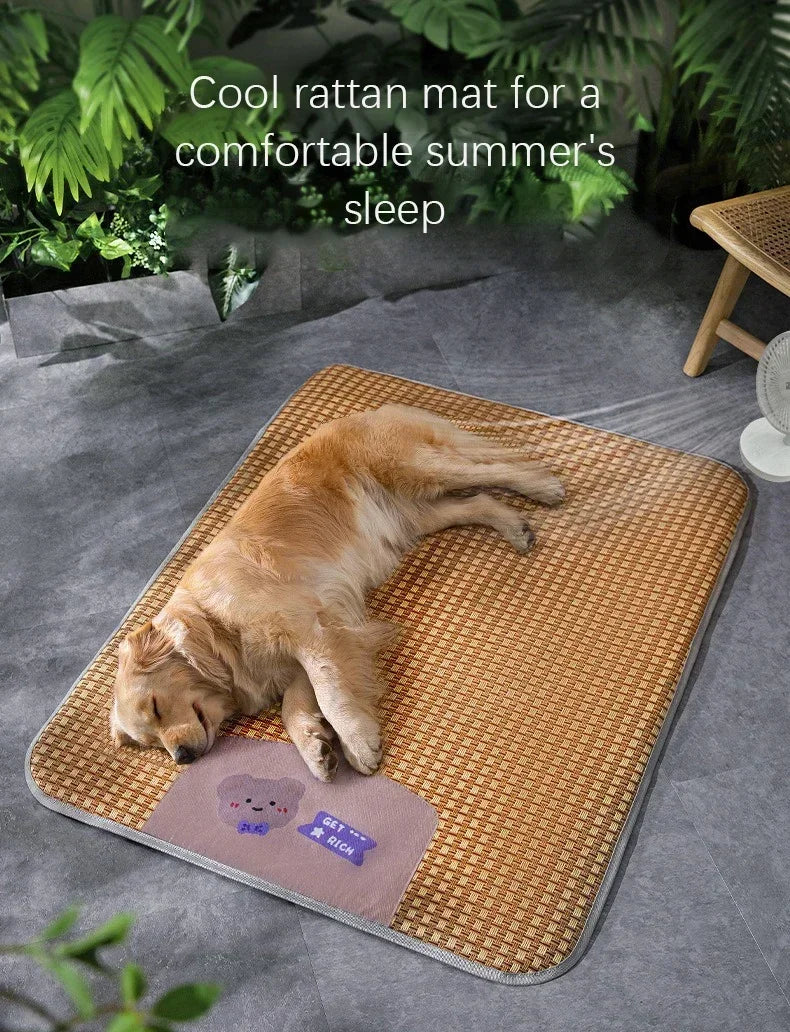 Pet Cooling Mat for Dogs & Cats | Breathable Summer Cool Pad