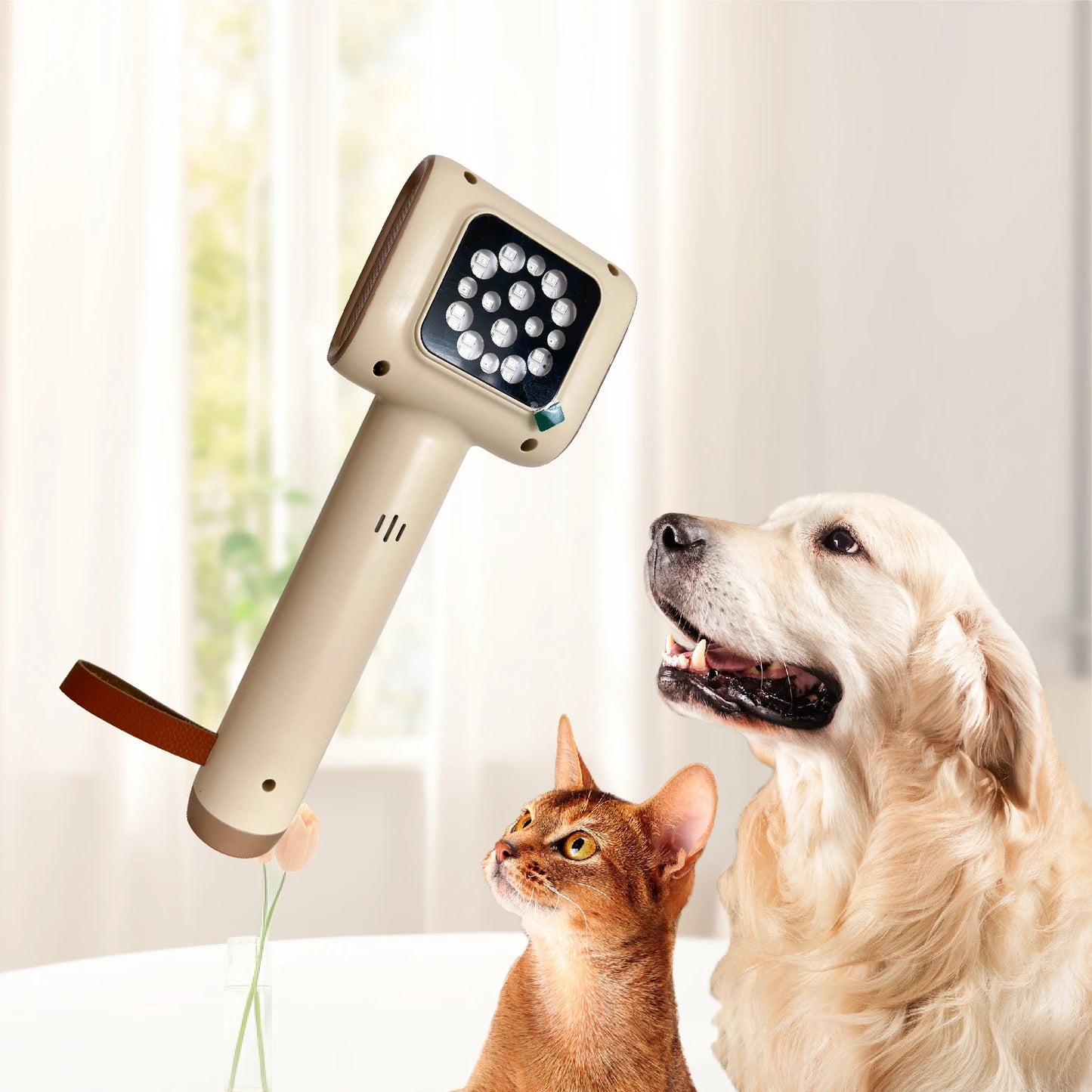 Veterinary LED Laser Therapy Device for Pet Relief