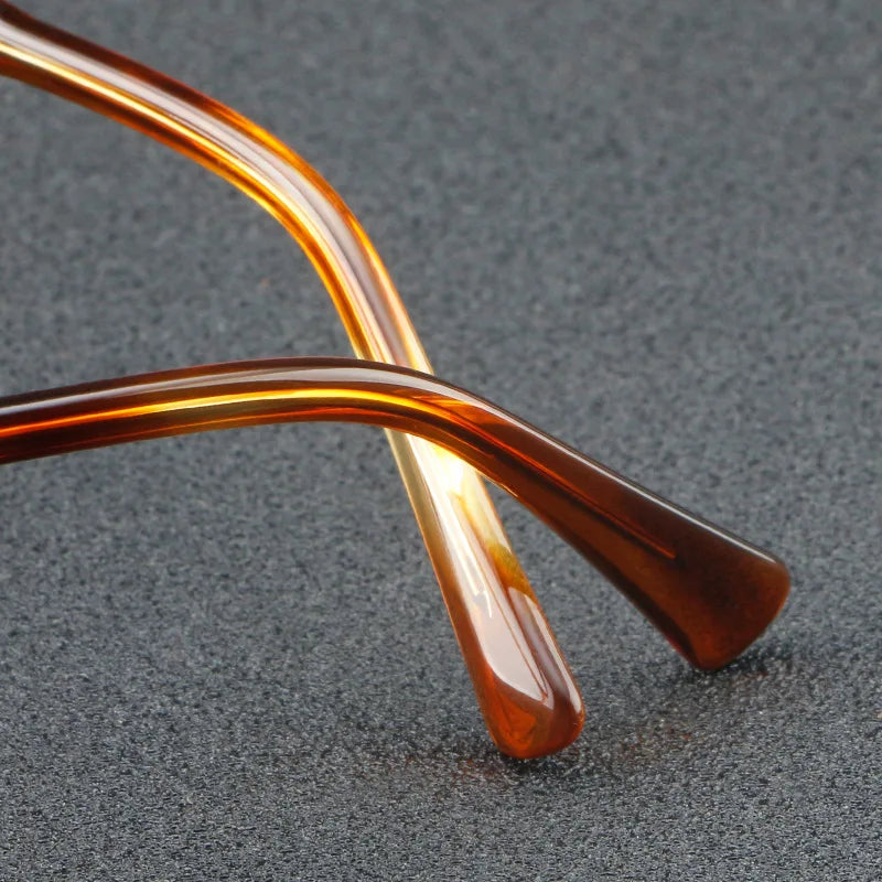 Personalized Retro Round Frame Anti Blue Light Glasses - 2026