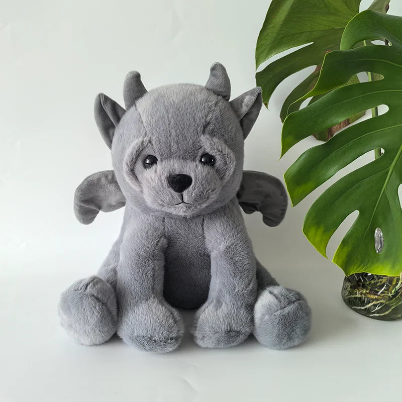 Gargoyle Bear Plush Toy | Soft Cartoon Animals for Kids