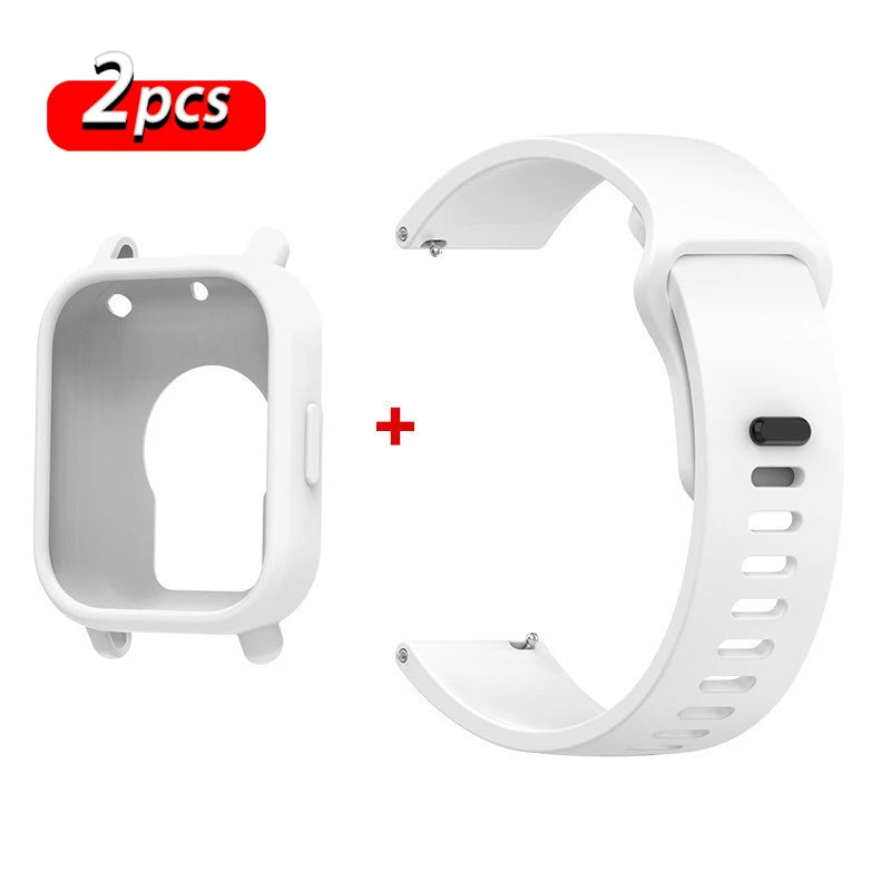 Sporty Watch Strap & Case for Smartwatches | Adjustable & Durable