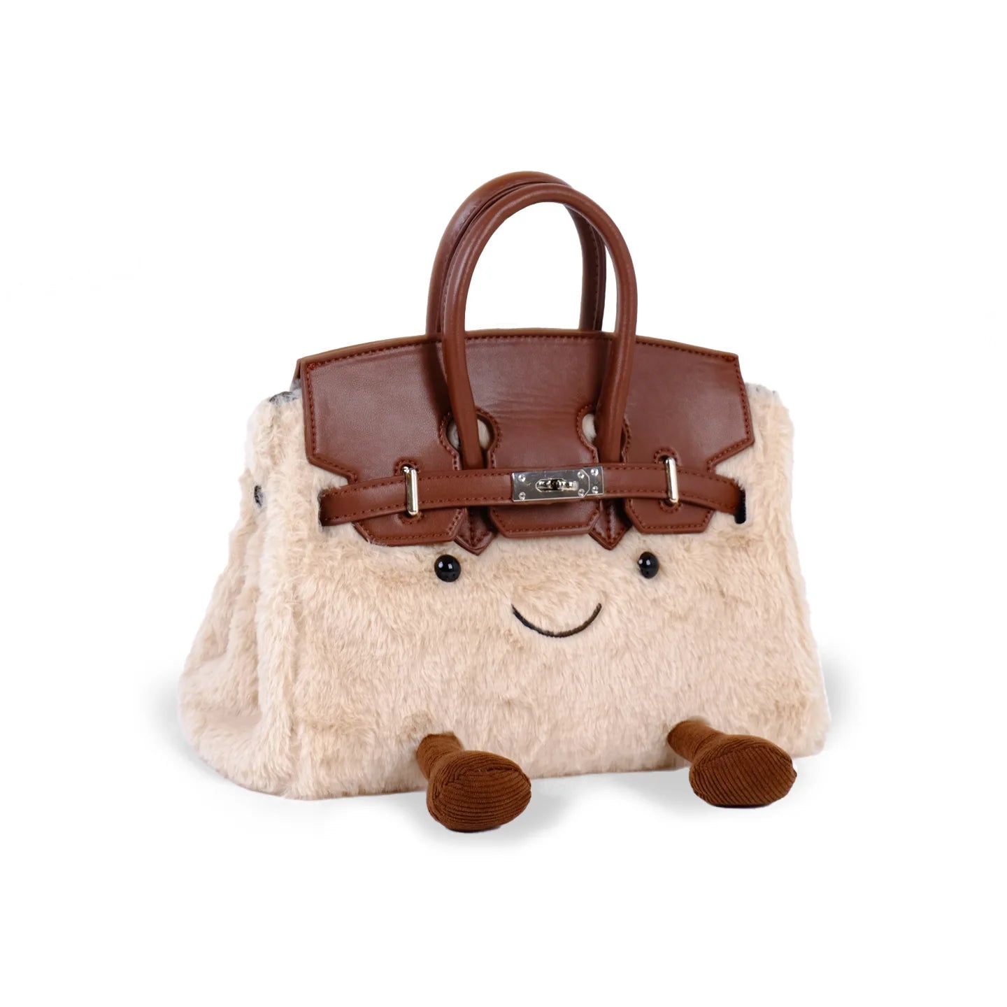 Cute Plush Messenger Bag | Cartoon Fashion Handbag for All