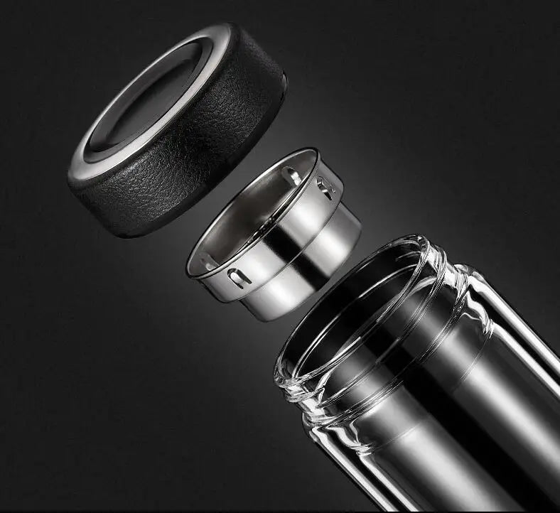 Portable Glass Tea Infuser Tumbler | Eco-Friendly Water Bottle