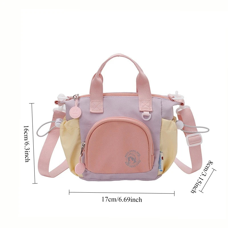 Elegante Bolso de Hombro Color Block | Bandolera Versátil para Mujer