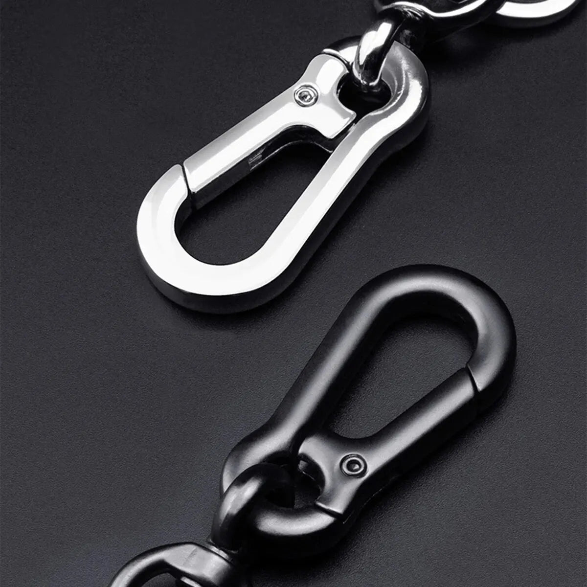 Trendy DIY Mobile Phone Number Plate Pendant Keychain for Men