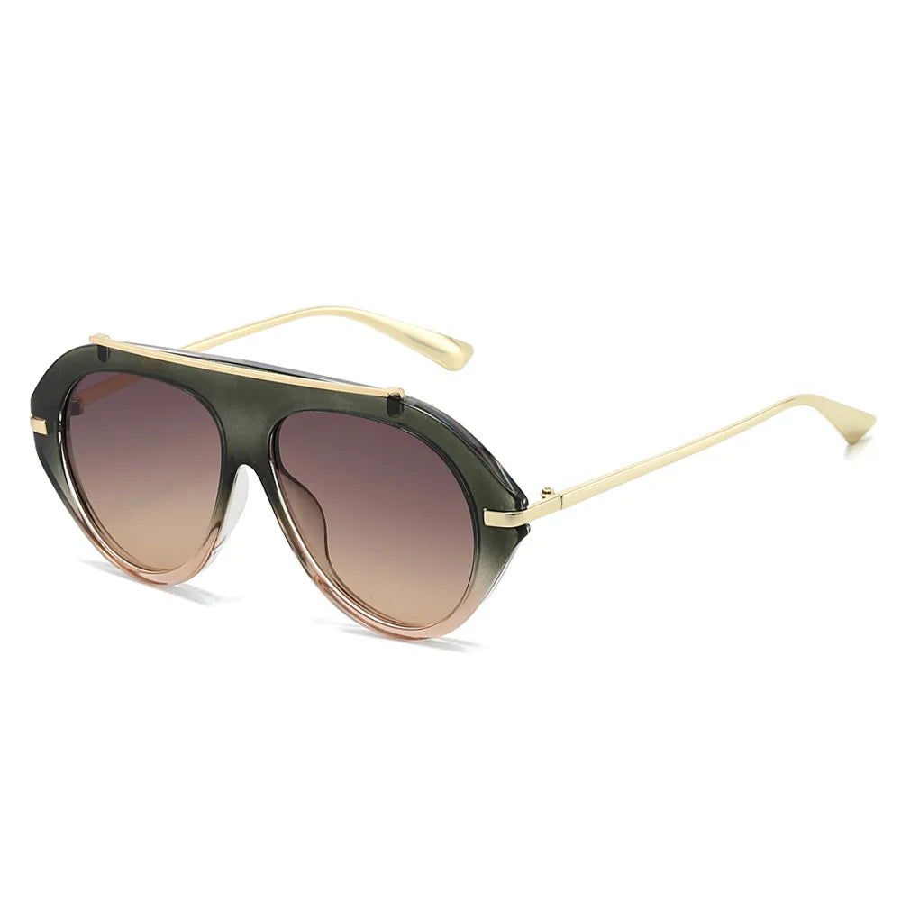 Oversized Retro 70s Pilot Sunglasses | Stylish Vintage Shades