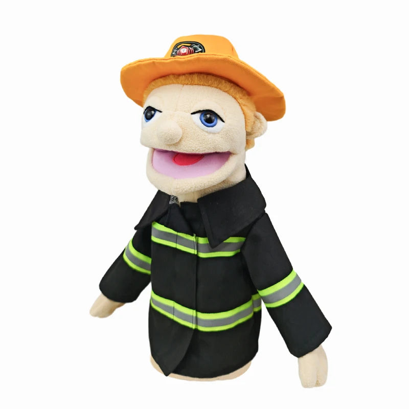 Cartoon Profession Series Plush Hand Puppets | Fun & Engaging Dolls