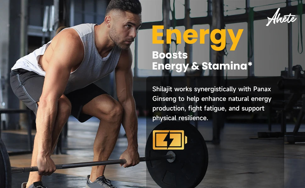 8-in-1 Himalayan Shilajit Capsules for Stress Relief & Vitality